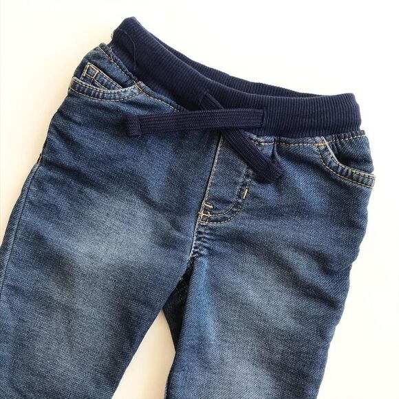 Carters soft pull up jeggings EUC 6 months - Picture 2 of 4
